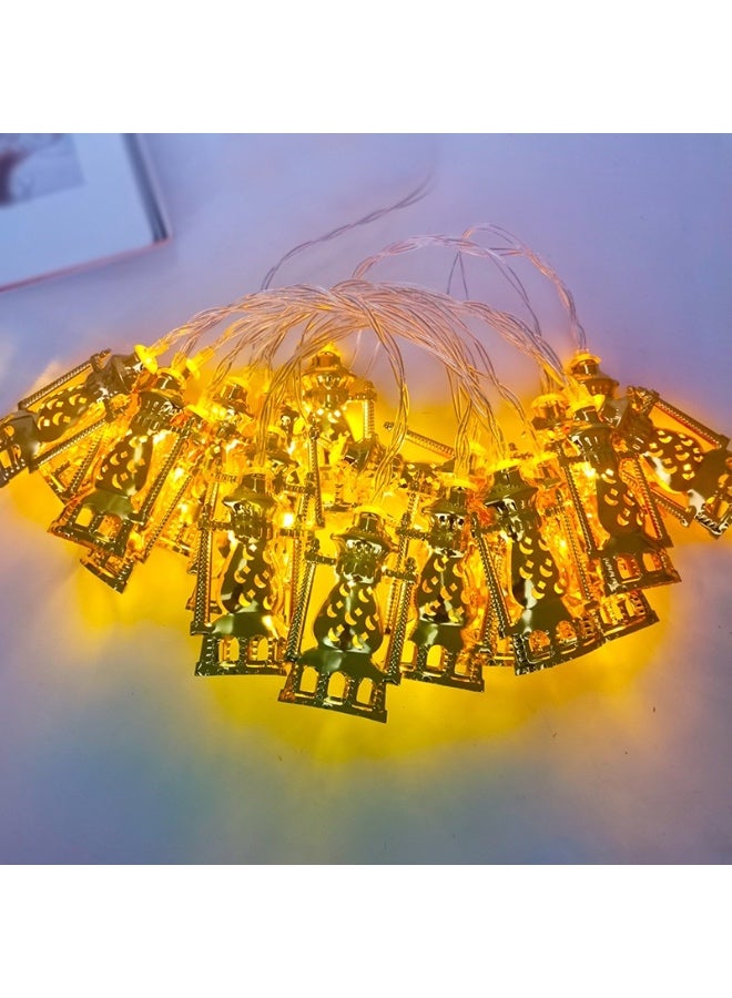 1.65M 10LED Ramadan Eid String Light for Eid Festival Christmas Bedroom Garden Decorations (Not Include Battery) - Image 1